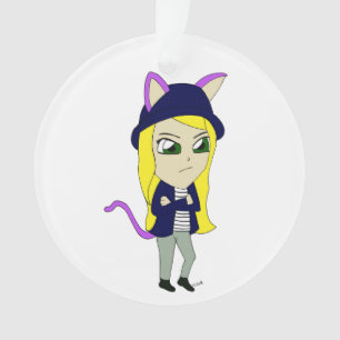 chibi catgirl ornament