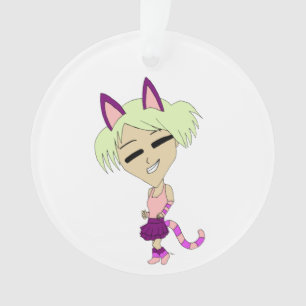 chibi catgirl ornament