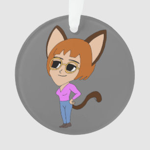 chibi catgirl    ornament