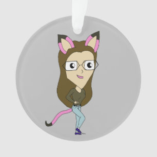 chibi catgirl   ornament