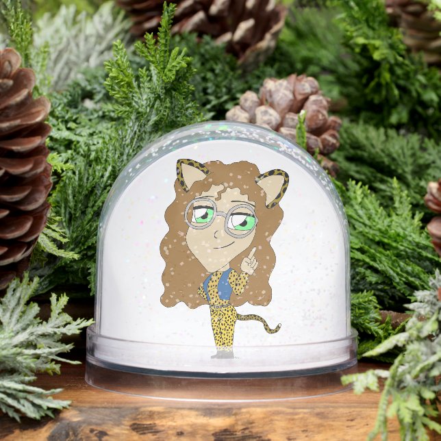 chibi catgirl    snowglobe (Winter)