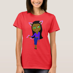 chibi catgirl  T-Shirt