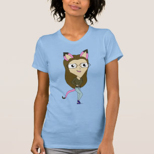 chibi catgirl   T-Shirt