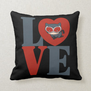 Chibi Catwoman LOVE Cushion