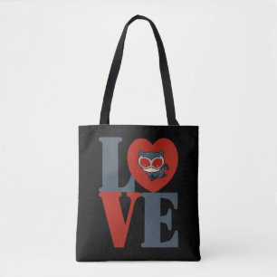 Chibi Catwoman LOVE Tote Bag