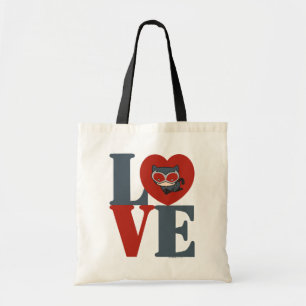 Chibi Catwoman LOVE Tote Bag