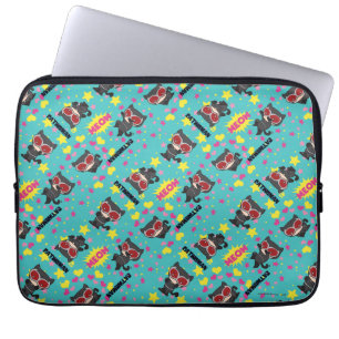 Chibi Catwoman Pattern Laptop Sleeve