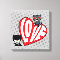 Chibi Catwoman Pounce on Batman