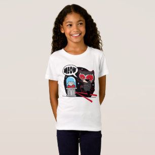Chibi Catwoman Stealing A Diamond T-Shirt