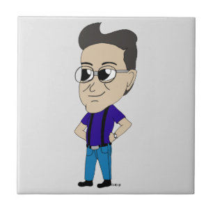 chibi ceramic tile