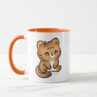 Chibi Cheetah Aritai Mug