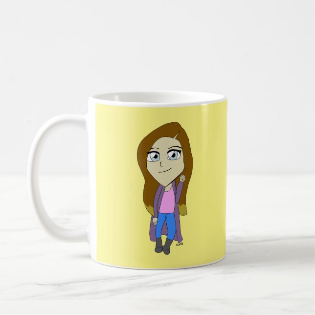 Chibi  coffee mug (Left)