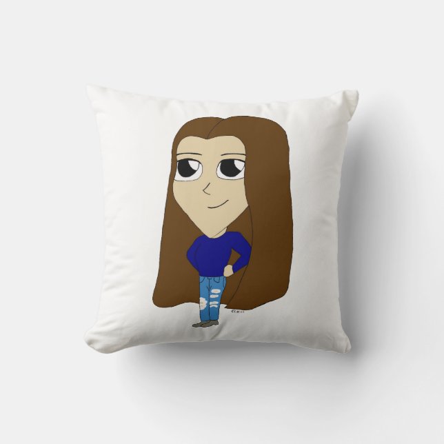 chibi  cushion (Front)