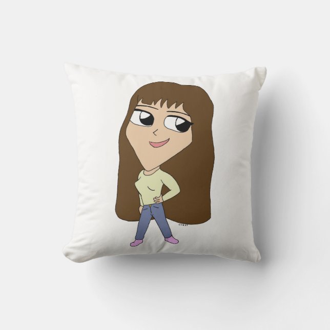 chibi   cushion (Front)