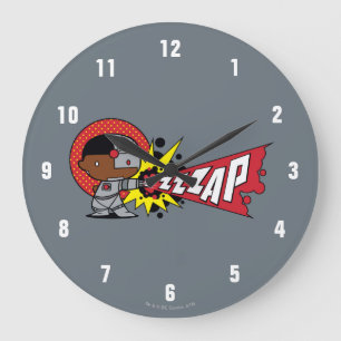 Chibi Cyborg's Cybernetic Cannon Large Clock