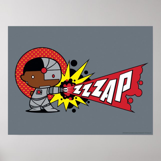 Chibi Cyborg's Cybernetic Cannon Poster (Front)