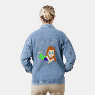 chibi denim jacket