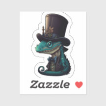 Chibi Dragon in a Top Hat