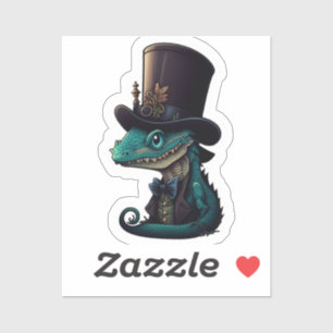 Chibi Dragon in a Top Hat