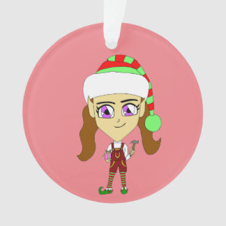chibi elf ornament