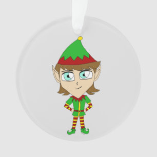 chibi elf   ornament