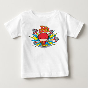 Chibi Flash Outrunning Rockets Baby T-Shirt
