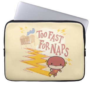 Chibi Flash Too Fast For Naps Laptop Sleeve