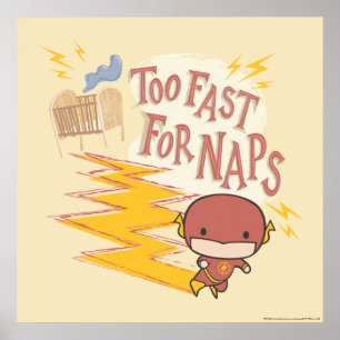 Chibi Flash Too Fast For Naps Poster