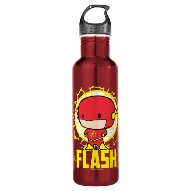 Chibi Flash With Electricity 710 Ml Water Bottle (Front)