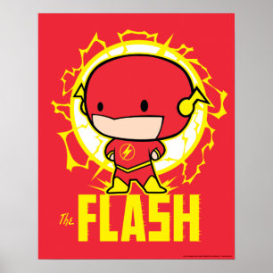 Chibi Flash With Electricity Poster