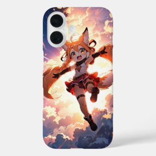 Chibi Fox Girl iPhone 16 Case