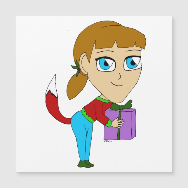 chibi foxy girl  (Front)