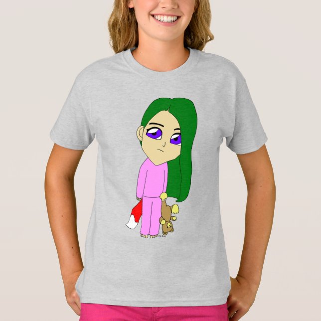chibi foxy girl  T-Shirt (Front)