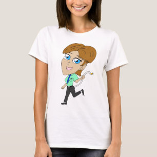 chibi girl with a tail      T-Shirt