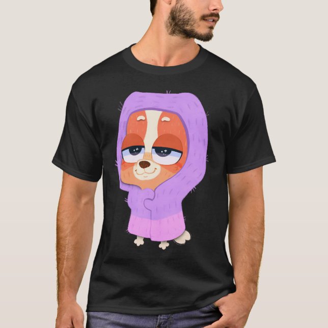 Chibi Granny Bingo Long T-Shirt (Front)
