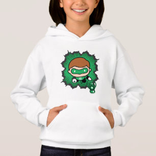 Chibi Green Lantern Flying Through Space