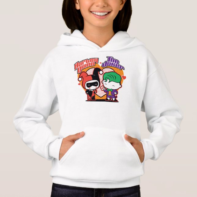 Chibi Harley Quinn & Chibi Joker Hearts (Front)