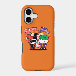 Chibi Harley Quinn & Chibi Joker Hearts