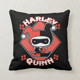 Chibi Harley Quinn Splits Cushion