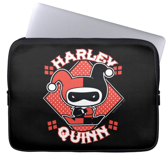 Chibi Harley Quinn Splits Laptop Sleeve (Front)