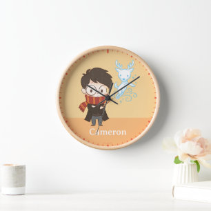 Chibi HARRY POTTER™ Patronus Clock