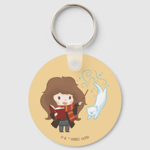 Chibi Hermione Granger Patronus Key Ring