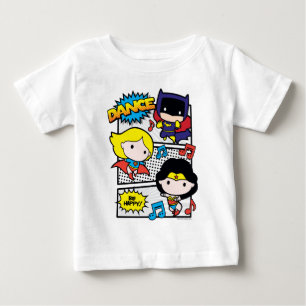 Chibi Heroes Dancing Baby T-Shirt