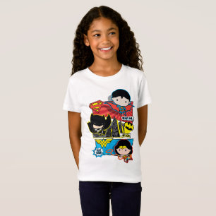 Chibi Heroes Ready For Action! T-Shirt