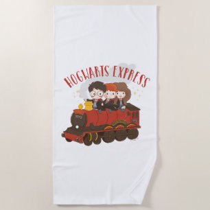 Chibi HOGWARTS EXPRESS™ Ride Beach Towel