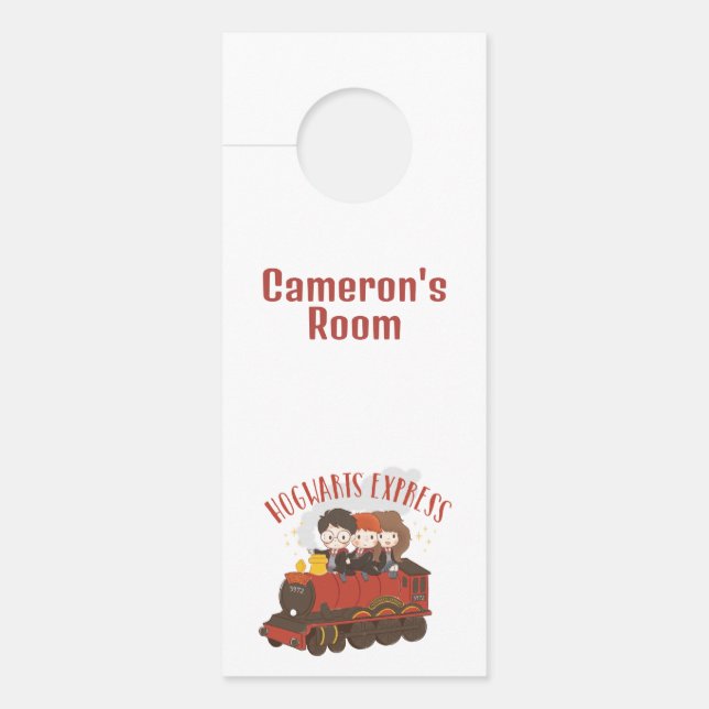 Chibi HOGWARTS EXPRESS™ Ride Door Hanger (Front)