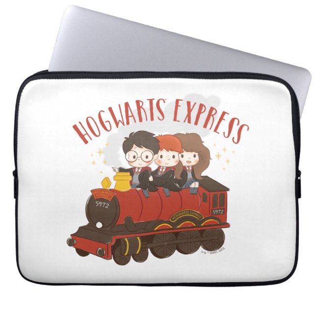 Chibi HOGWARTS EXPRESS™ Ride Laptop Sleeve (Front)