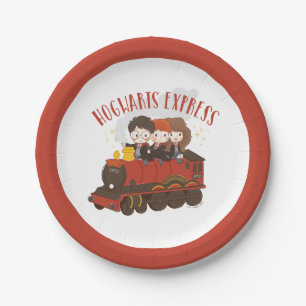Chibi HOGWARTS EXPRESS™ Ride Paper Plate