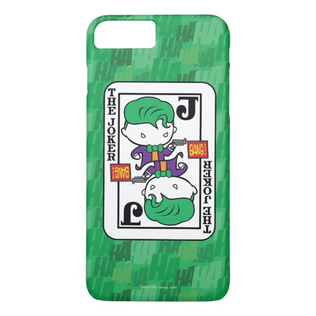 Chibi Joker Playing Card Case-Mate iPhone Case (Back)