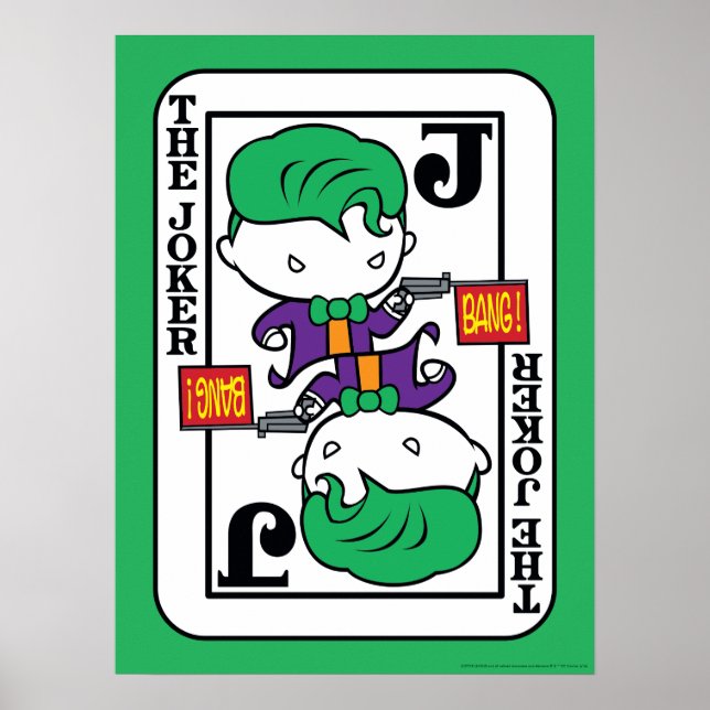 Chibi Joker Playing Card Poster (Front)